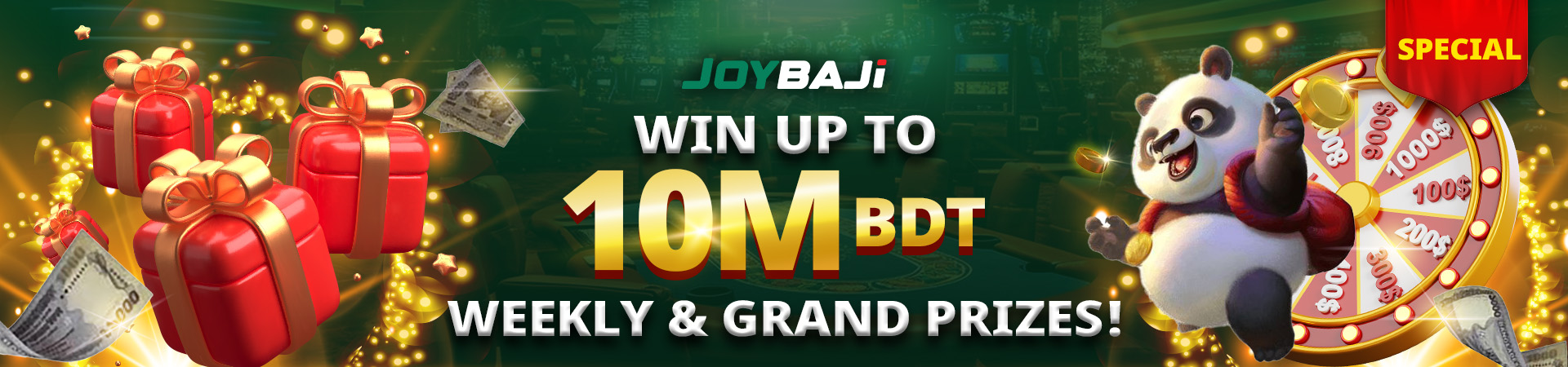 Joybaji Weekly and Grand Lucky Draw Event 1920x450 EG